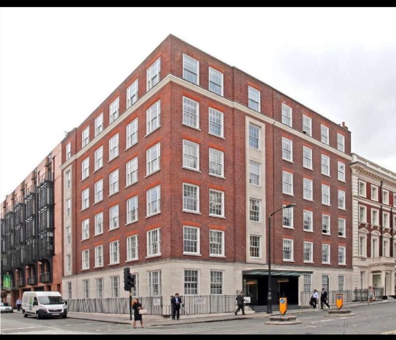 The fully fitted Mayfair office acquired for the client
